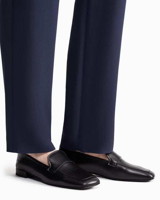 Giorgio Armani White Loafer