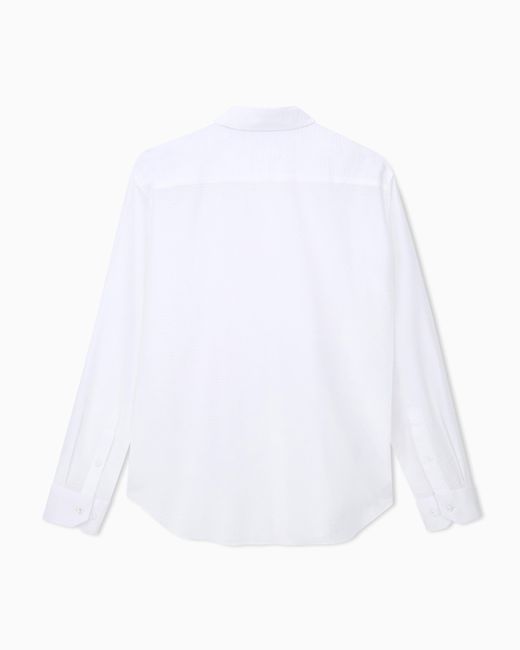 Giorgio Armani White Shirt Regular Fit for men