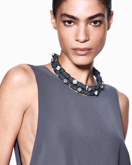 Giorgio Armani Blue Long Dresses