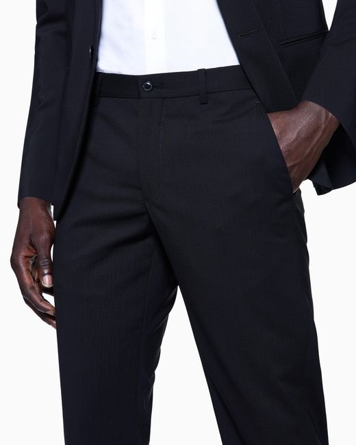 Giorgio Armani Black Single-Breasted Soho Line Suit for men