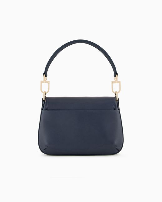 Giorgio Armani Blue Small La Prima Soft Bag