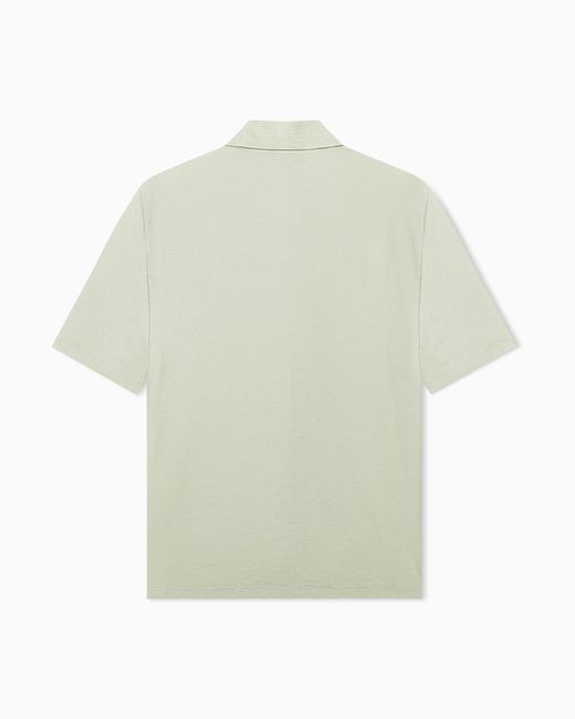 Giorgio Armani Green Polo Shirt Regular Fit for men