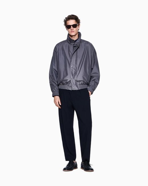 Giorgio Armani Blue Blouson for men