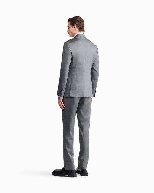 Giorgio Armani Gray Soho Line Single-Breasted Suit for men