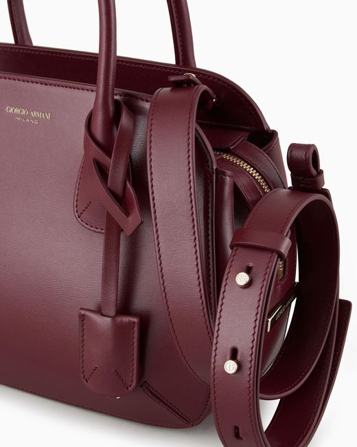 La Prima Bauletto Piccolo di Giorgio Armani in Purple