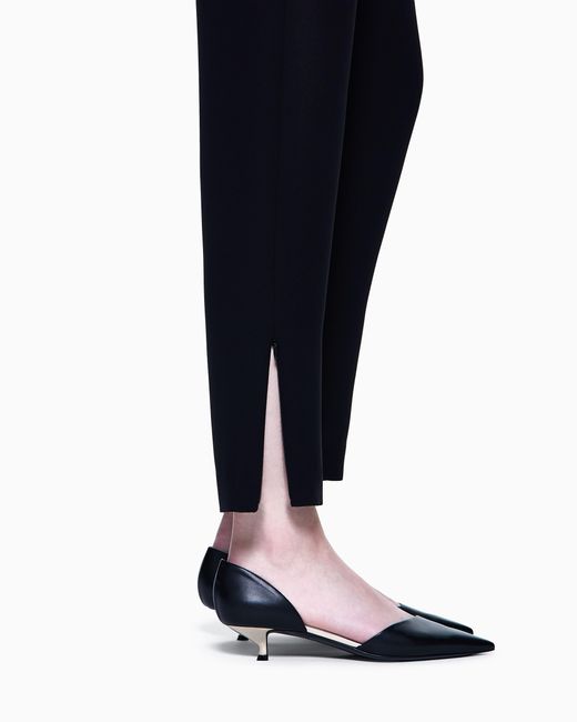 Giorgio Armani Black Cigarette Pants