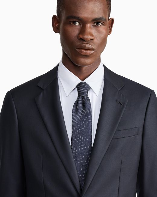 Giorgio Armani Blue Tie for men