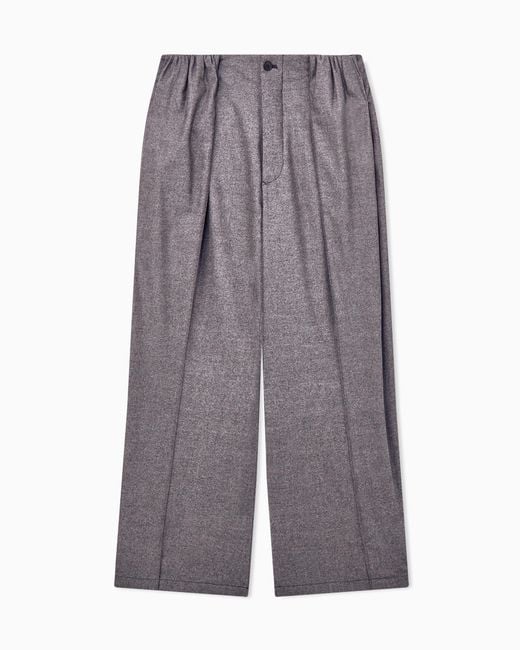 Giorgio Armani Gray Trouser Oversized for men