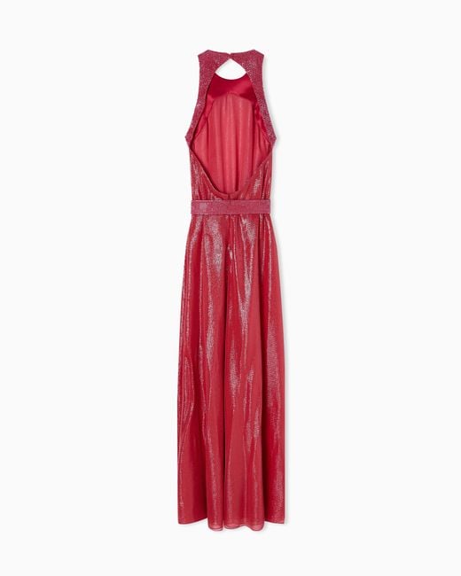 Giorgio Armani Red Long Dress