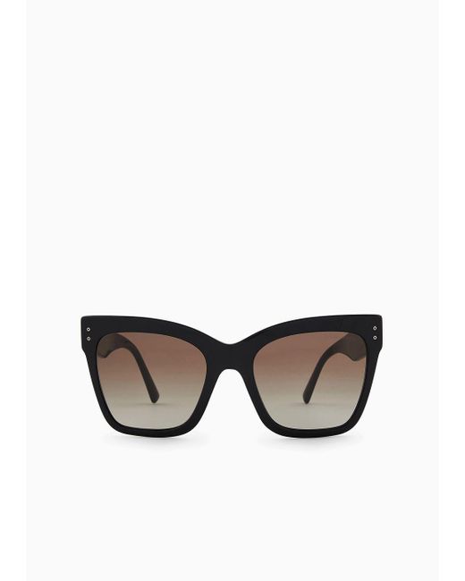 Giorgio Armani Black Women's Square Sunglasses