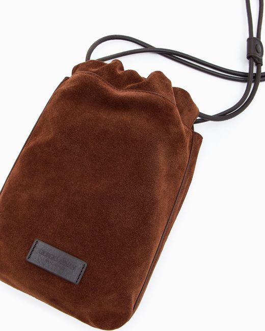 Giorgio Armani Brown Sacca for men