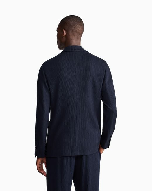 Giorgio Armani Blue Blazer Regular Fit for men