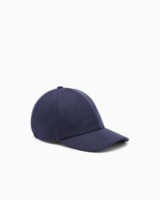 Giorgio Armani Blue Baseball Hat for men