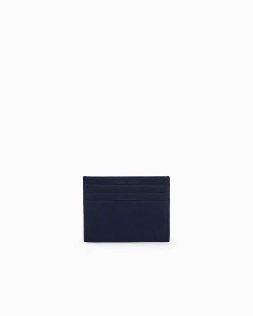 Giorgio Armani Blue Credit Card Holder for men