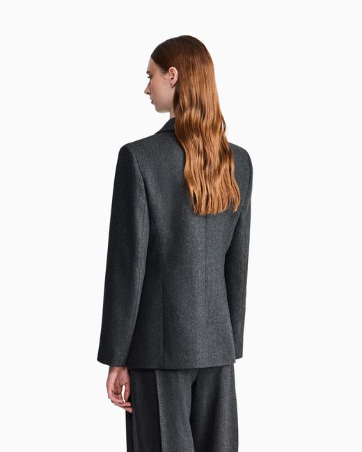 Giorgio Armani Blue Blazer Regular Fit