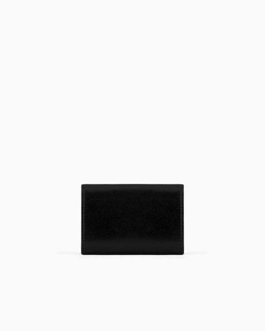 Giorgio Armani White Mini La Prima Trifold Wallet