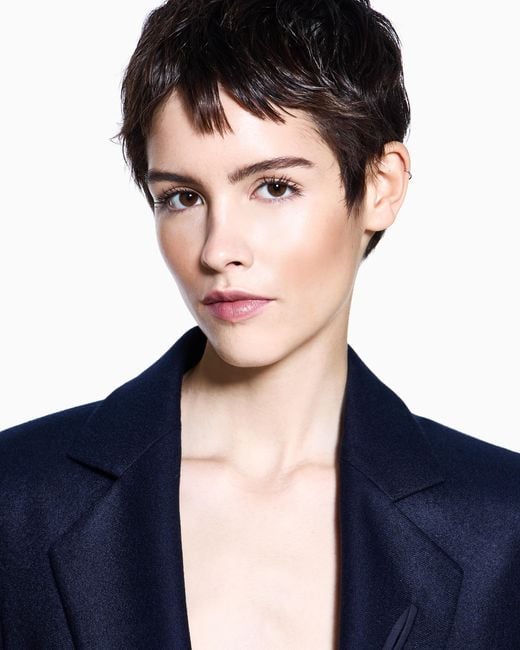 Giorgio Armani Blue Cashmere Jacket