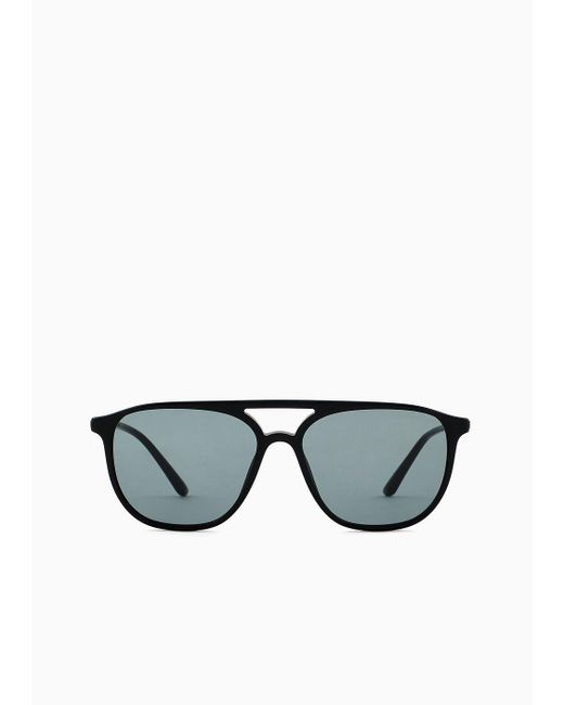 Giorgio Armani Black Men's Square Sunglasses for men