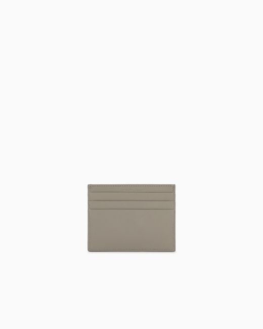 Giorgio Armani White Credit Card Holder for men