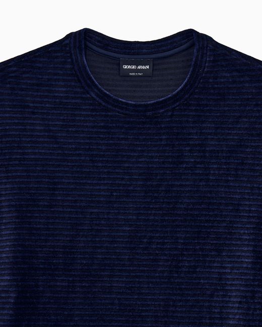 Giorgio Armani Blue T-Shirt Regular Fit for men