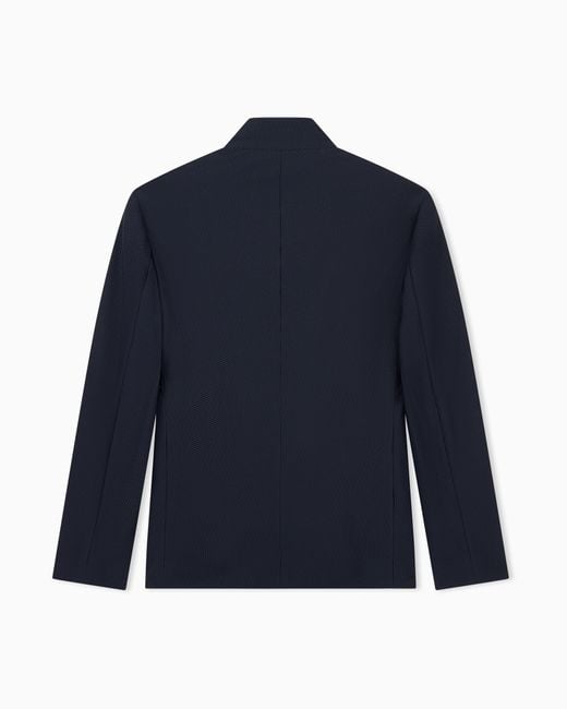 Giorgio Armani Blue Blazer Regular Fit for men