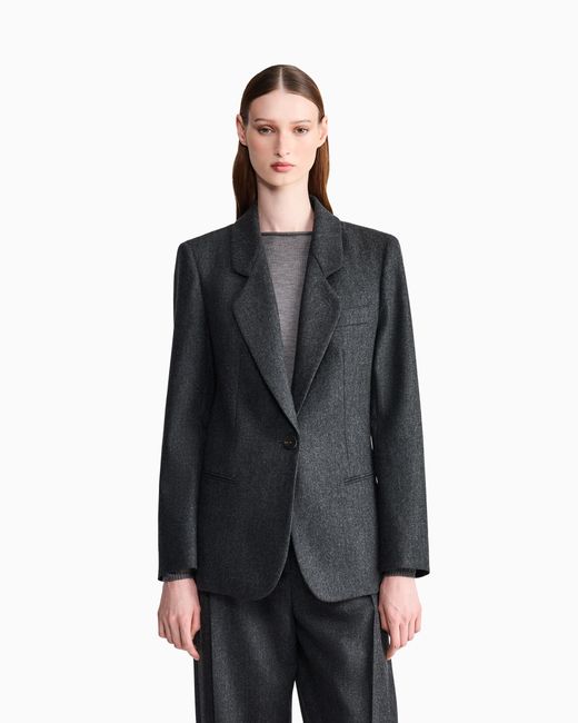 Giorgio Armani Blue Blazer Regular Fit
