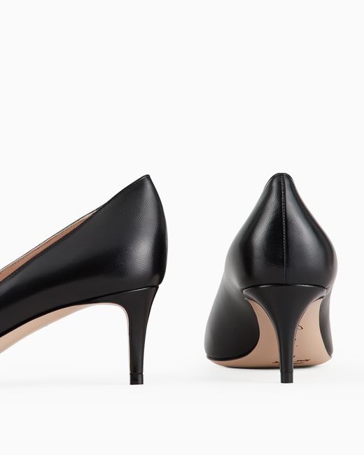 Giorgio Armani White Heels