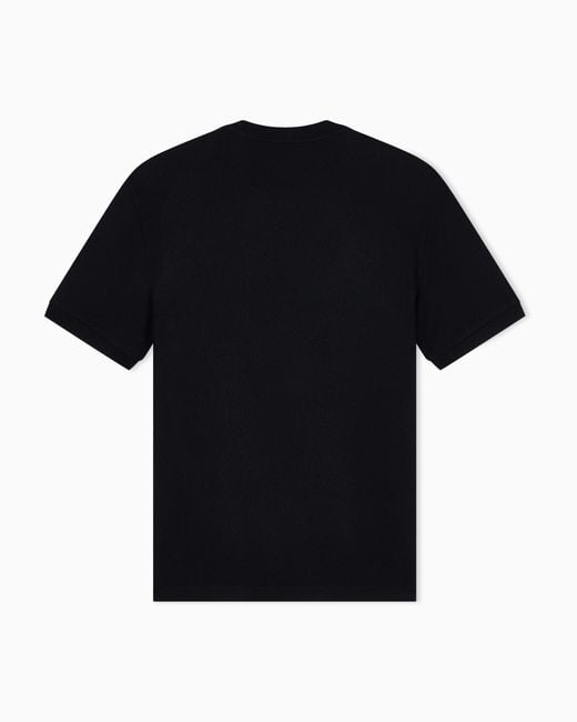 Giorgio Armani Black T-Shirt Regular Fit for men