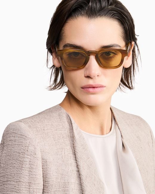 Giorgio Armani Natural Pillow Sunglasses