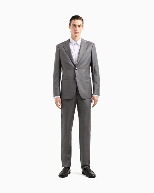 Giorgio Armani Gray Soho Line Single-Breasted Suit for men