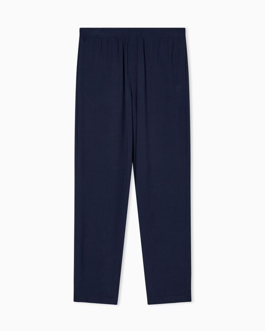 Giorgio Armani Blue Loungewear Trousers for men