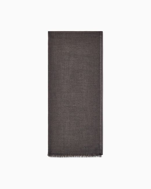 Giorgio Armani Gray Stole