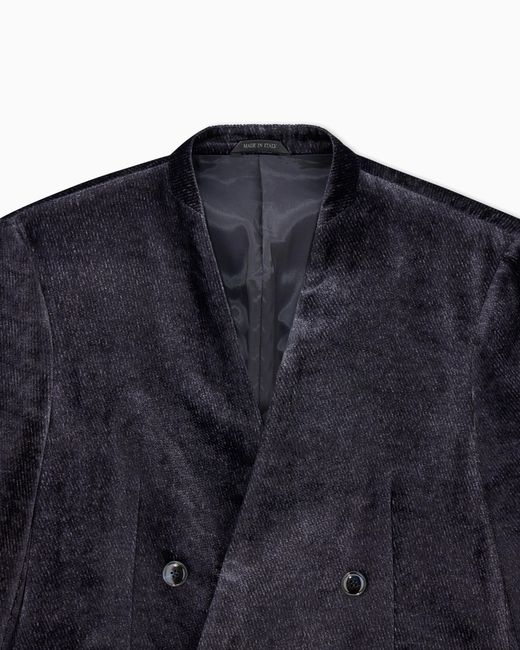 Giorgio Armani Blue Blazer Regular Fit for men