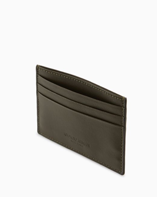 Giorgio Armani White Credit Card Holder for men