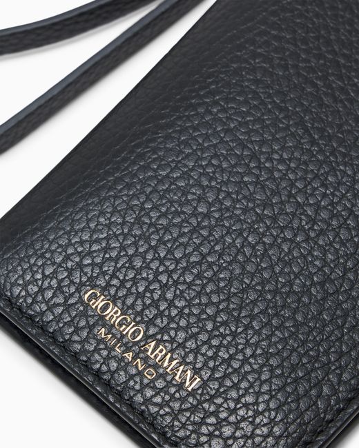 Giorgio Armani Black Bifold Wallet