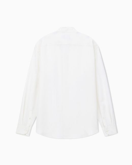 Giorgio Armani White Shirt Regular Fit for men