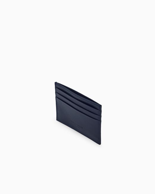 Giorgio Armani Blue Credit Card Holder for men