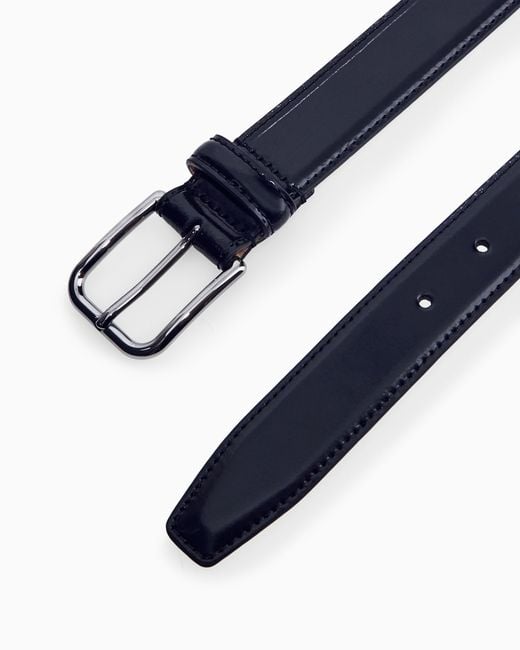 Giorgio Armani Blue Tongue Belt for men
