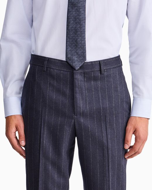Giorgio Armani Blue Slim-Fit Single-Breasted Suit for men