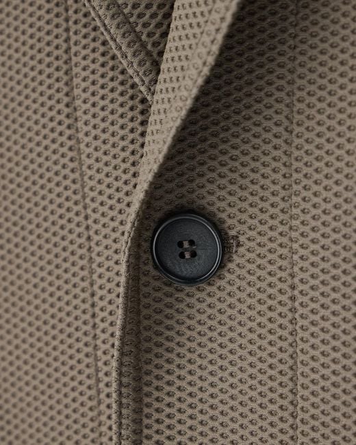 Giorgio Armani Brown Single-Breasted Jacket for men