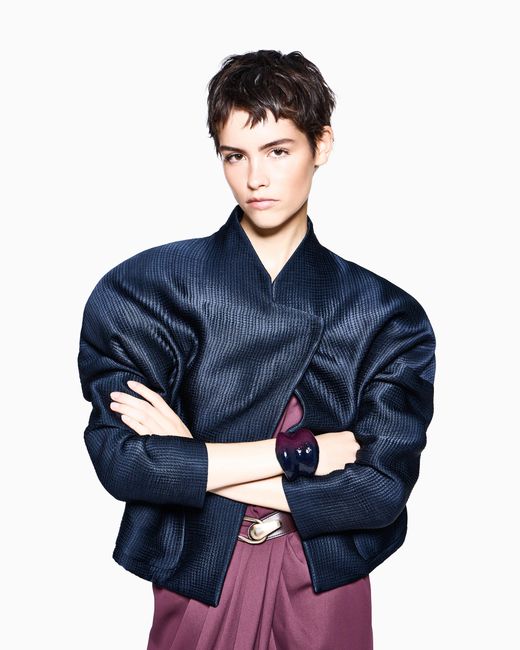 Giorgio Armani Blue Blouson