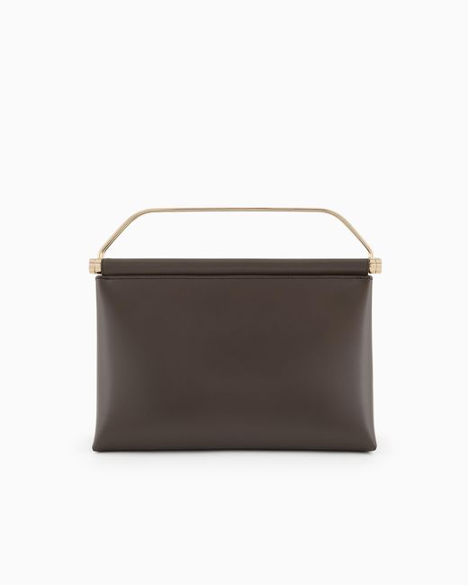 Borsa A Mano Grande di Giorgio Armani in Brown