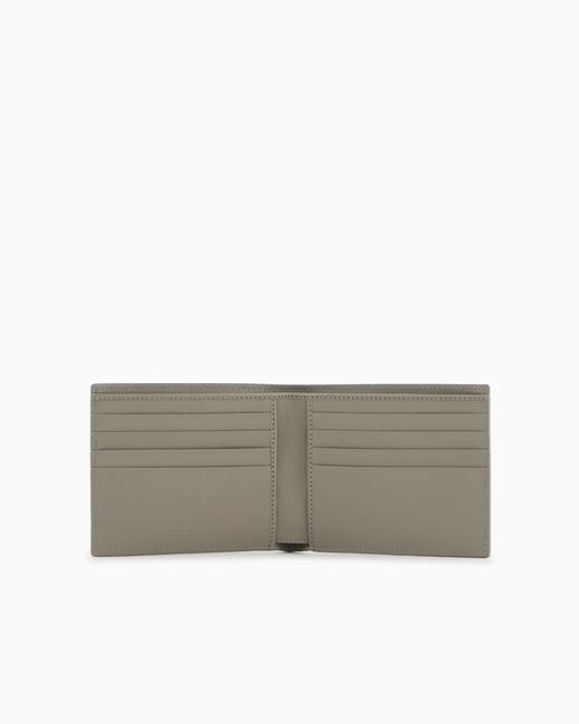 Giorgio Armani Gray Bi-Fold Wallet for men