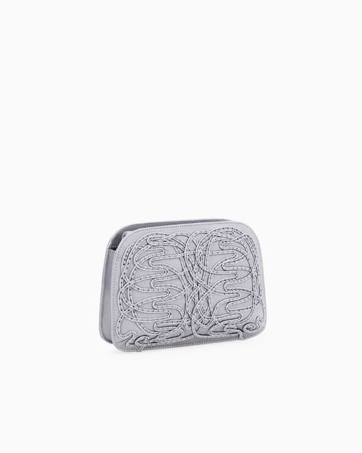 Giorgio Armani White Clutch La Prima