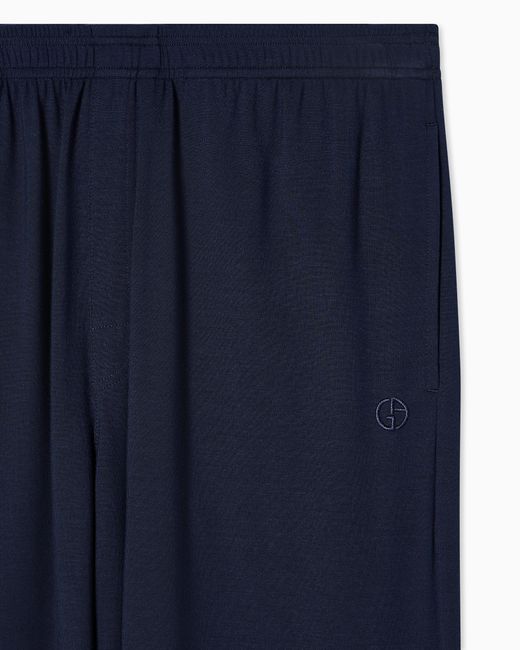 Giorgio Armani Blue Loungewear Trousers for men