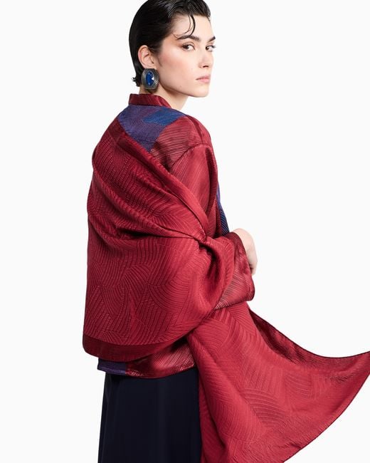 Giorgio Armani Red Stole