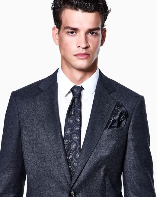 Giorgio Armani Blue Soho Line Single-Breasted Suit for men