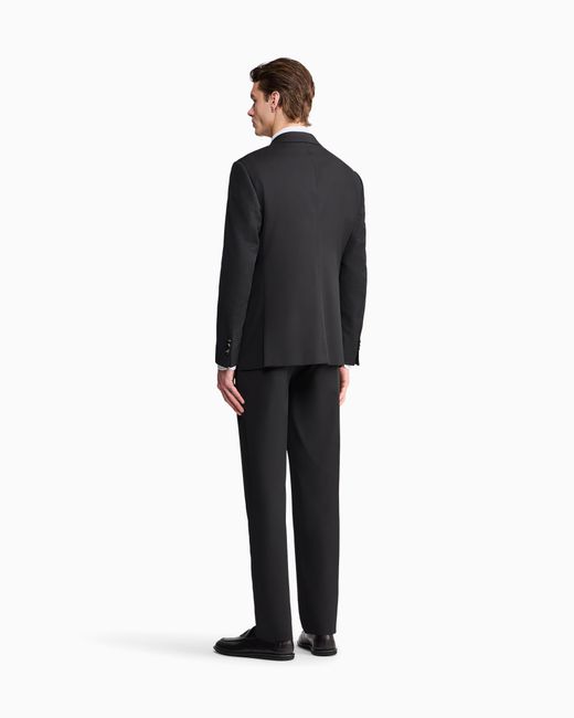 Giorgio Armani Black Soho Line Single-Breasted Suit for men