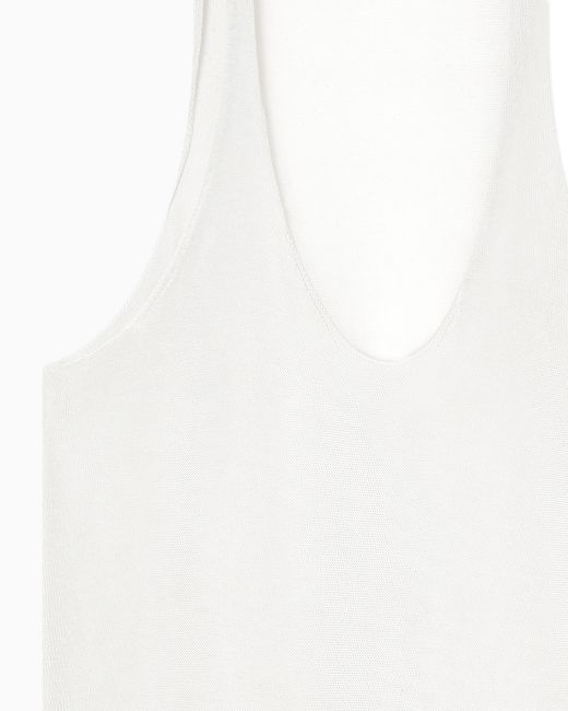 Top di Giorgio Armani in White