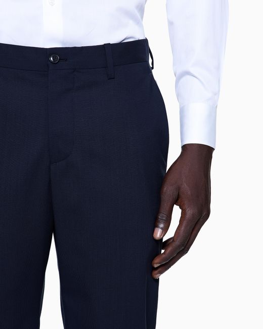 Giorgio Armani Black Single-Breasted Soho Line Suit for men